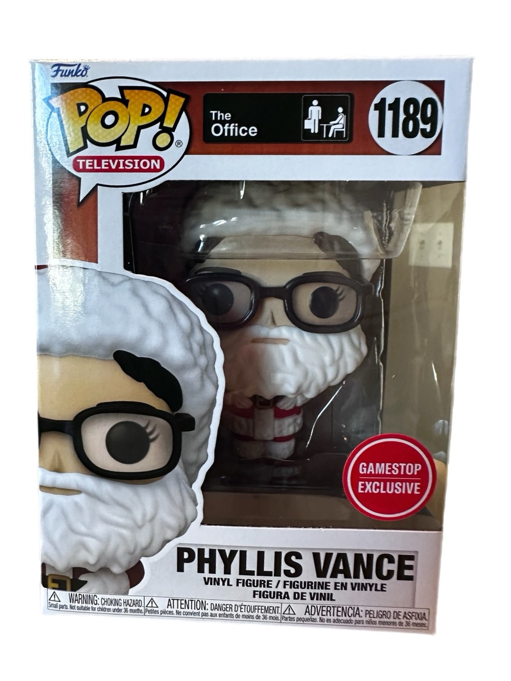 Funko Pop! Television The Office Collectible #1189 Christmas Phyllis Vance